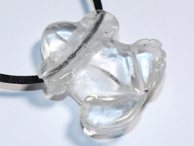 Bergkristall mit Band oder Silber 925