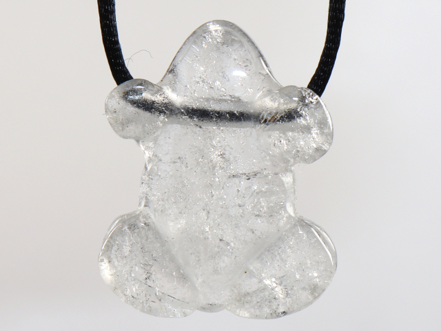 Preview: Bergkristall mit Band oder Silber 925