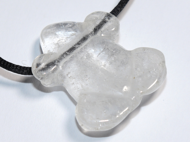 Bergkristall mit Band oder Silber 925