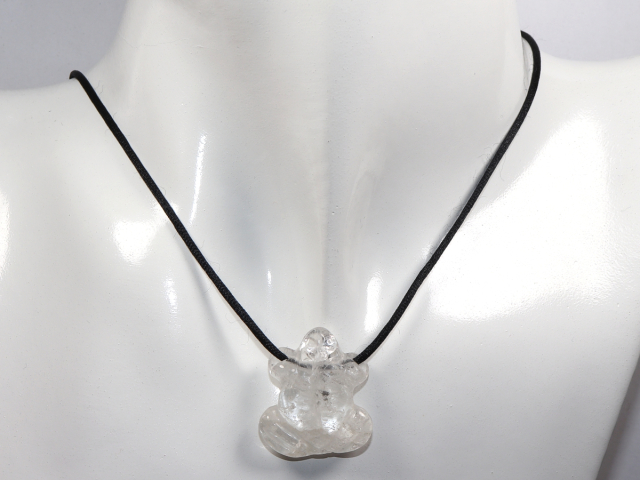 Preview: Bergkristall mit Band oder Silber 925