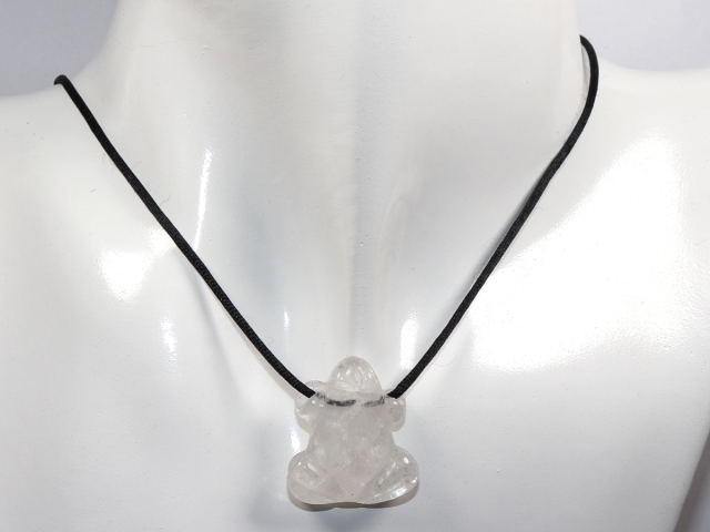 Preview: Bergkristall mit Band oder Silber 925