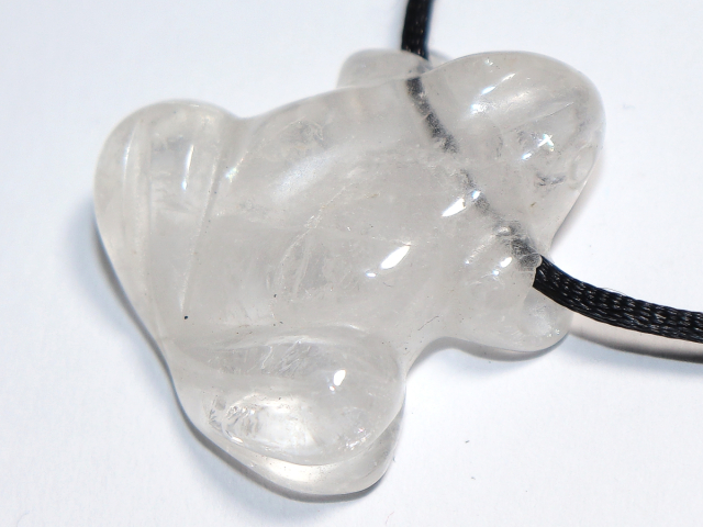 Bergkristall mit Band oder Silber 925