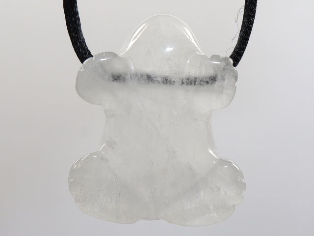 Preview: Bergkristall mit Band oder Silber 925