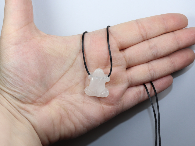 Bergkristall mit Band oder Silber 925
