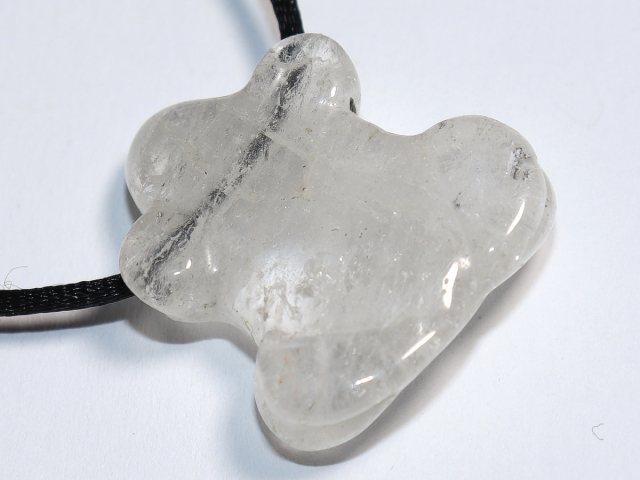 Bergkristall mit Band oder Silber 925