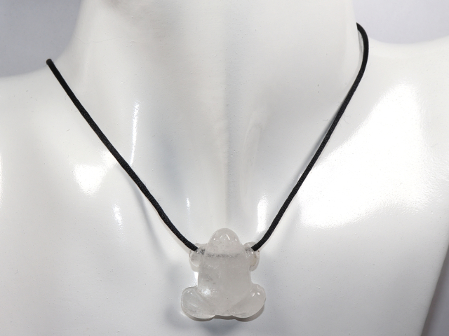 Preview: Bergkristall mit Band oder Silber 925