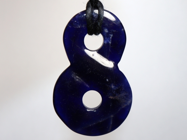 sodalite with cord