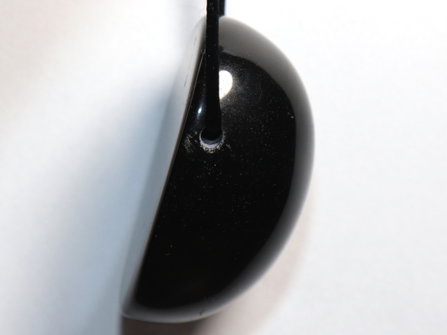 rainbow obsidian with cord or silver 925