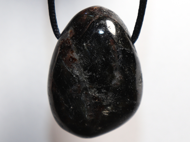 Preview: anthophyllite with cord or silver 925