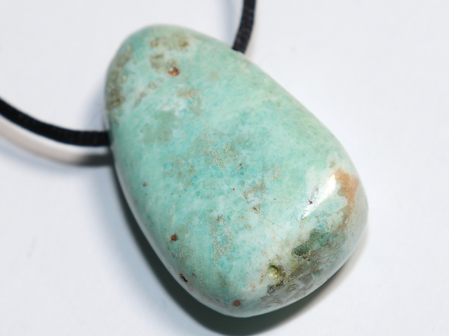 Chrysokoll mit Band oder Silber 925