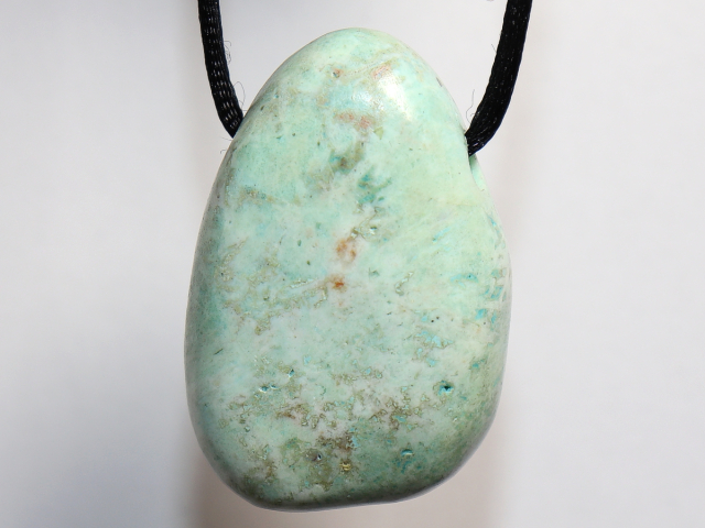 Chrysokoll mit Band oder Silber 925