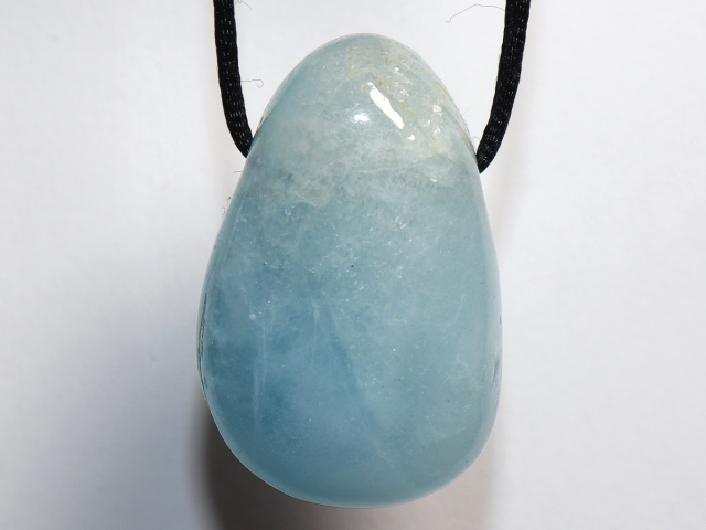 Preview: Aquamarin mit Band oder Silber 925