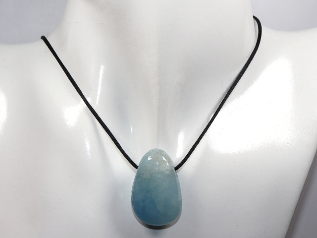 Preview: Aquamarin mit Band oder Silber 925