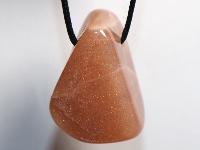 moonstone with cord or silver 925