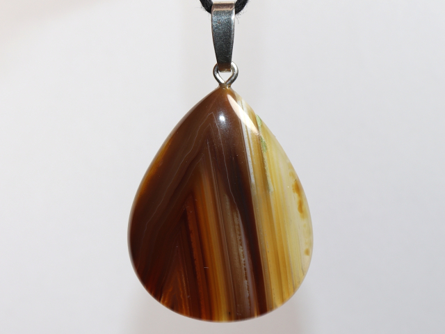 Preview: Sardonyx mit Band oder Silber 925