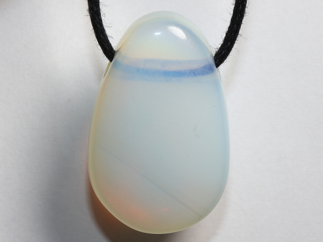 Preview: opal glass with cord or silver 925