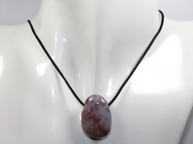 Preview: sardonyx with cord or silver 925