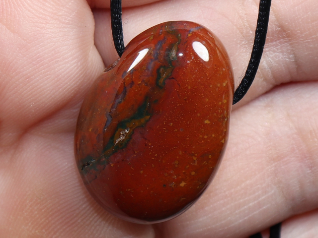 sardonyx with cord or silver 925