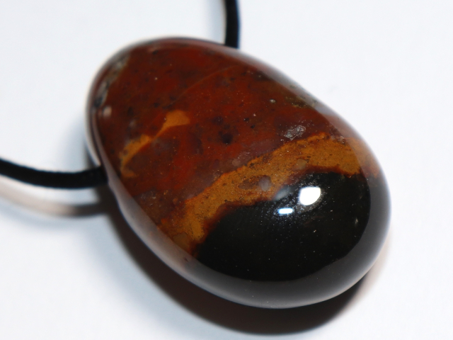 sardonyx with cord or silver 925