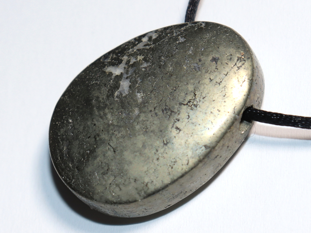 Pyrit mit Band oder Silber 925