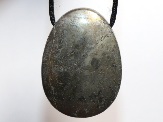 Pyrit mit Band oder Silber 925