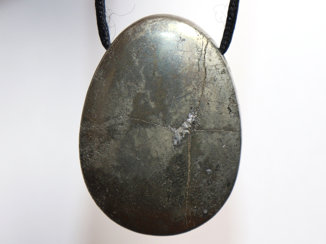 Pyrit mit Band oder Silber 925