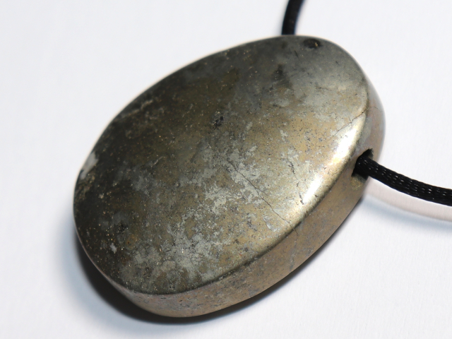 Pyrit mit Band oder Silber 925