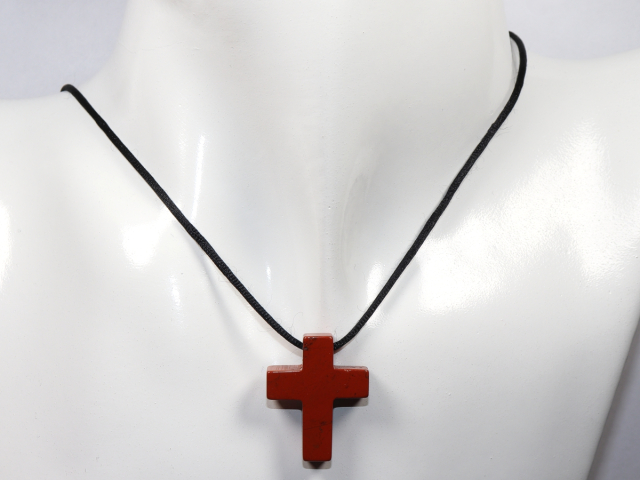 Preview: roter Jaspis mit Band oder Silber 925