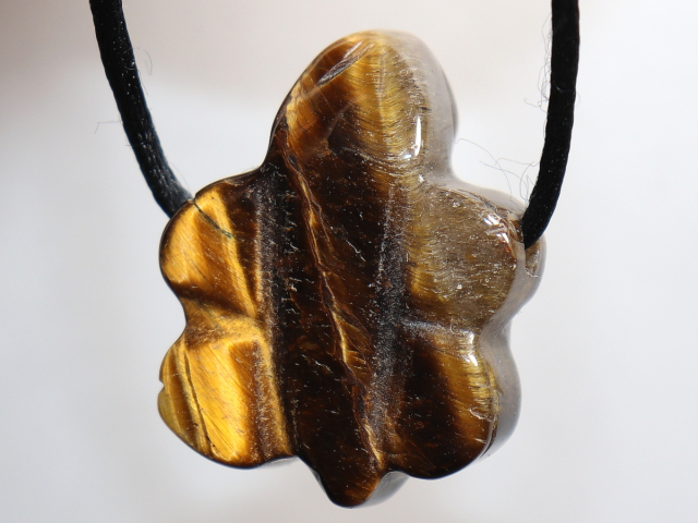 Preview: Tigerauge mit Band oder Silber 925