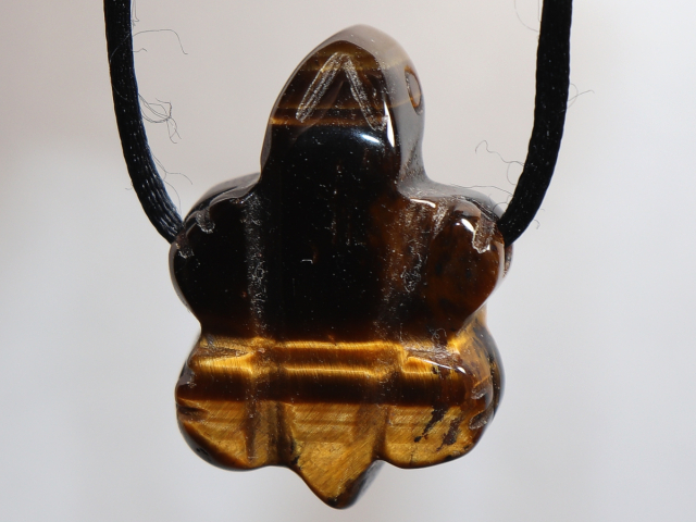 Preview: Tigerauge mit Band oder Silber 925