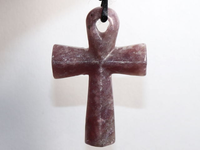 Preview: Lepidolith mit Band