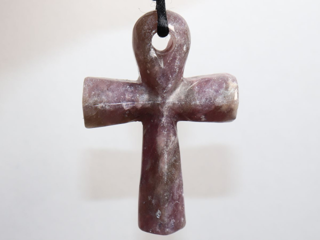 Preview: Lepidolith mit Band