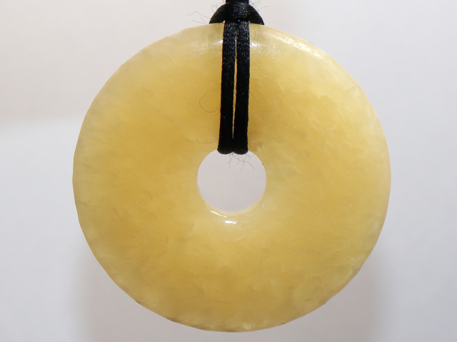 Preview: Orangencalcit mit Band