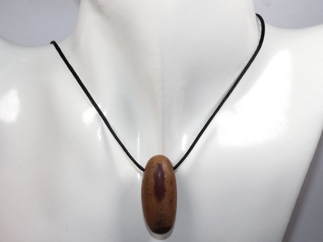 Preview: Shiva Lingam mit Band oder Silber 925