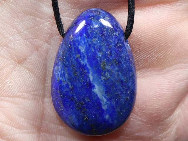 Lapislazuli mit Band oder Silber 925