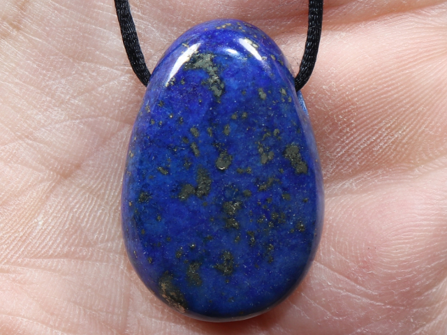 Lapislazuli mit Band oder Silber 925