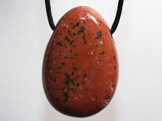 Preview: Ozeanjaspis mit Band oder Silber 925