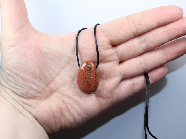 Ozeanjaspis mit Band oder Silber 925