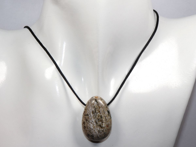 Preview: Ozeanjaspis mit Band oder Silber 925