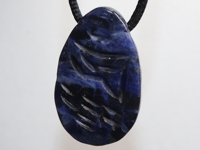Preview: sodalite with cord or silver 925