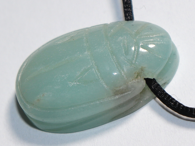 amazonite with cord or silver 925