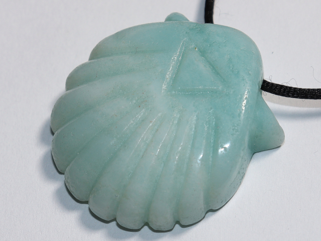 Preview: amazonite with cord or silver 925