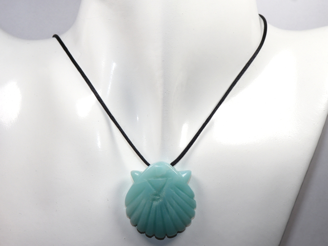 Preview: amazonite with cord or silver 925