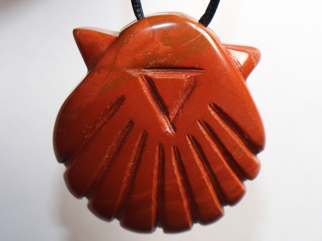 red jasper with cord or silver 925