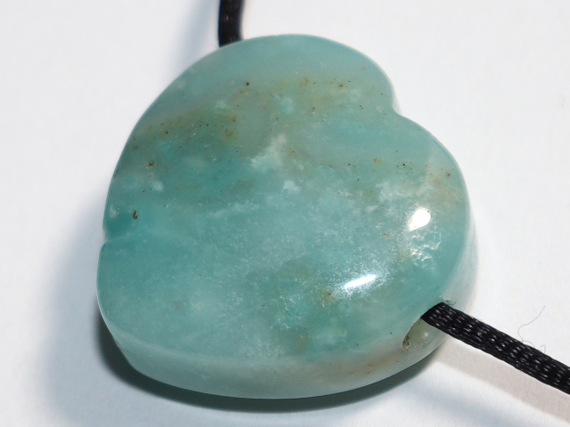 Preview: amazonite with cord or silver 925