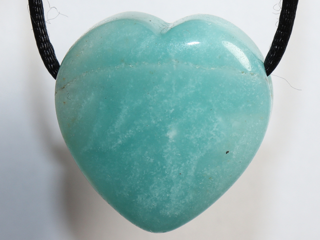 amazonite with cord or silver 925