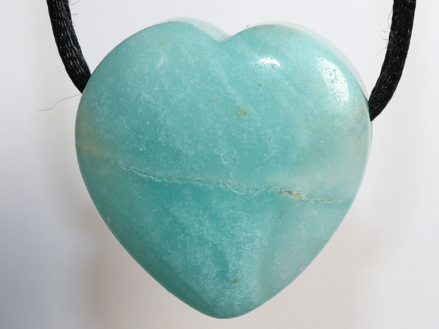 Preview: amazonite with cord or silver 925