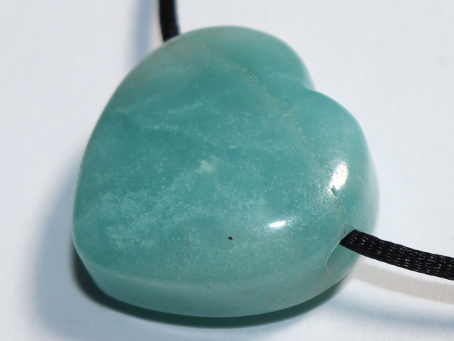 Preview: amazonite with cord or silver 925