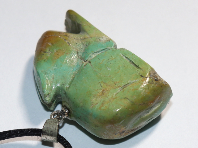 turquoise with cord or silver 925