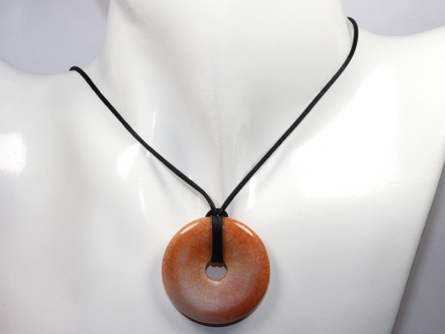 Preview: fire agate with cord